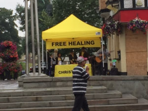 free healing watford outreach, free healing gazebo