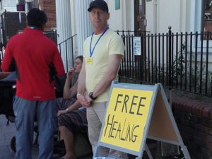 Free healing watford, main with bad back walking after prayer