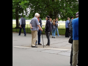 free healing corner hyde park london july 2017